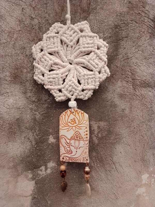 Macrame Mandala Ganesha