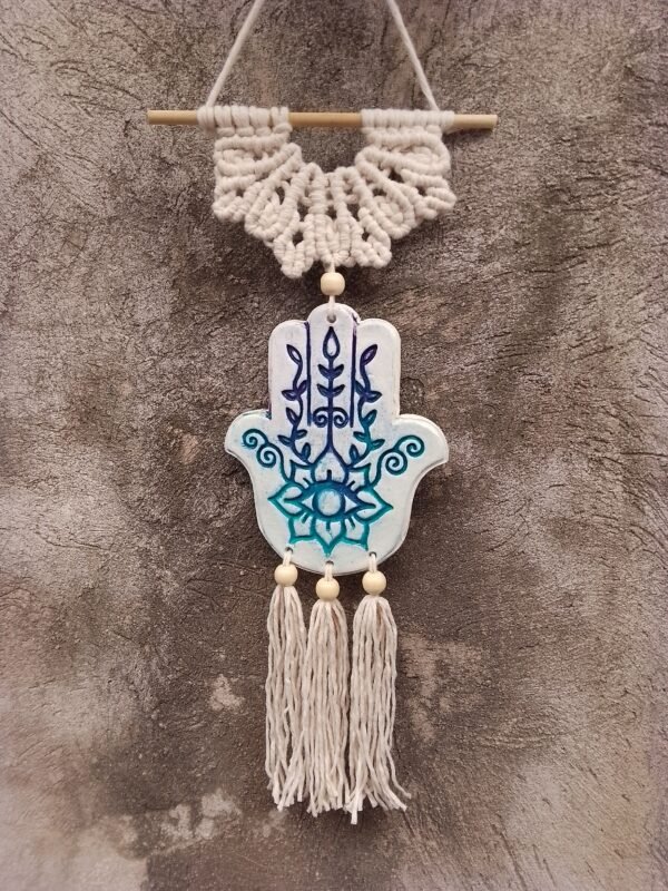 Macrame Mandala Hamsa